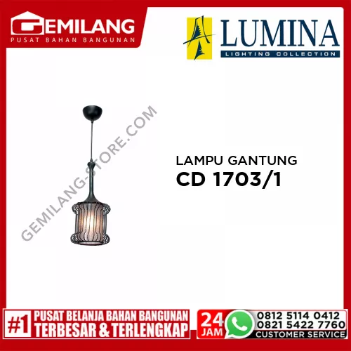 LAMPU GANTUNG CD 1703/1