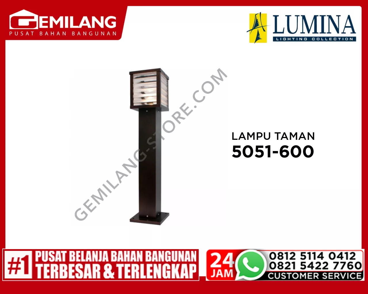 LAMPU TAMAN 5051-600-BJ
