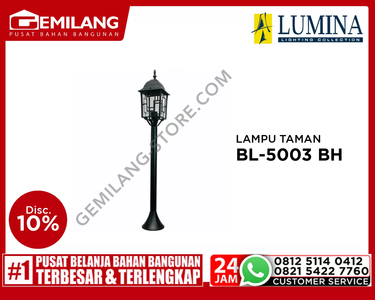 LAMPU TAMAN BL-5003 BH