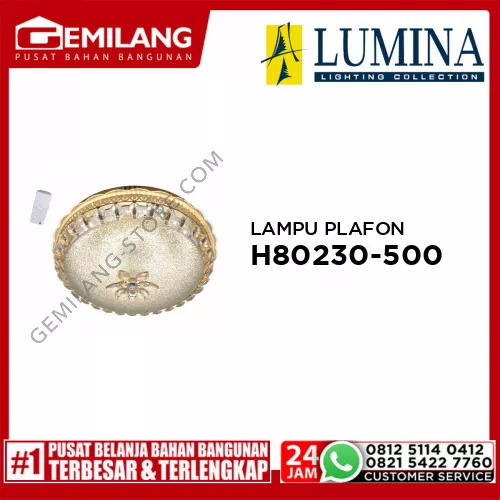 LAMPU PLAFON H 80230-500 GD