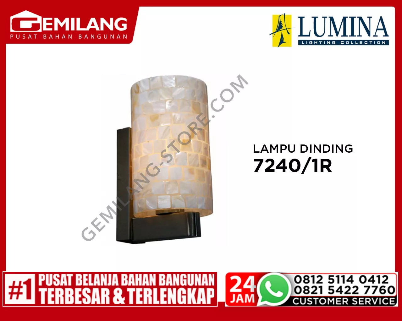 LAMPU DINDING 7240/1R
