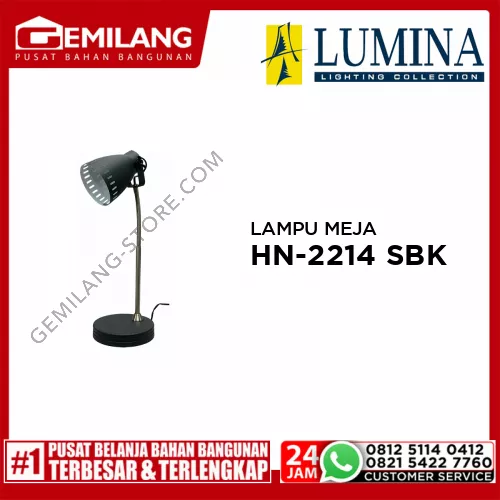 LAMPU MEJA HN-2214 SBK