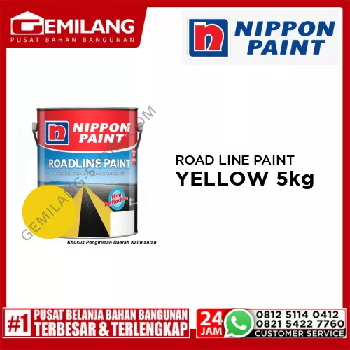 NIPPON ROAD LINE PAINT YELLOW 5kg