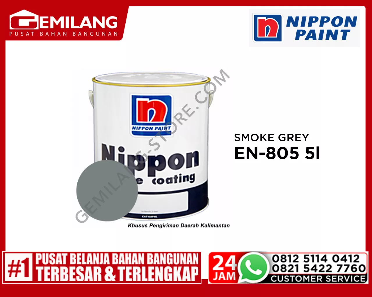NIPPON NIPPELUX SMOKE GREY EN-805 5ltr