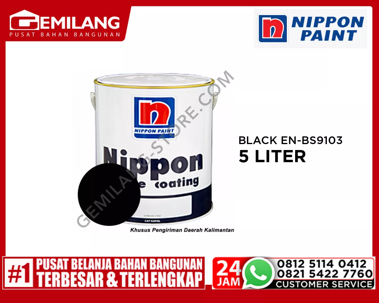 NIPPON NIPPELUX BLACK EN-BS9103 5ltr