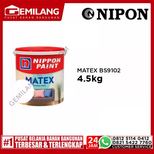 NIPPON MATEX BS9102 WHITE 4.5kg