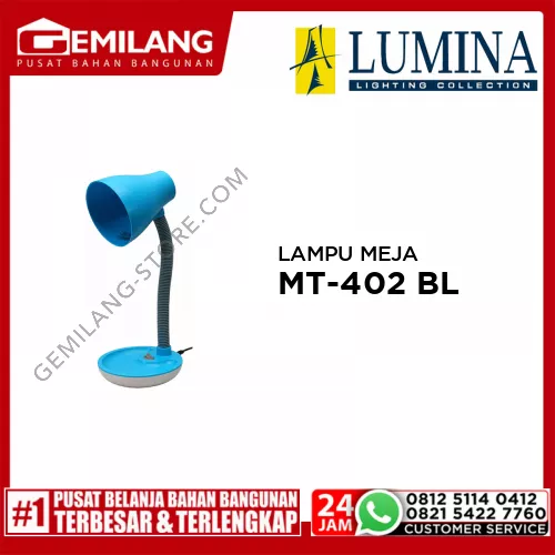 LAMPU MEJA MT-402 BLUE