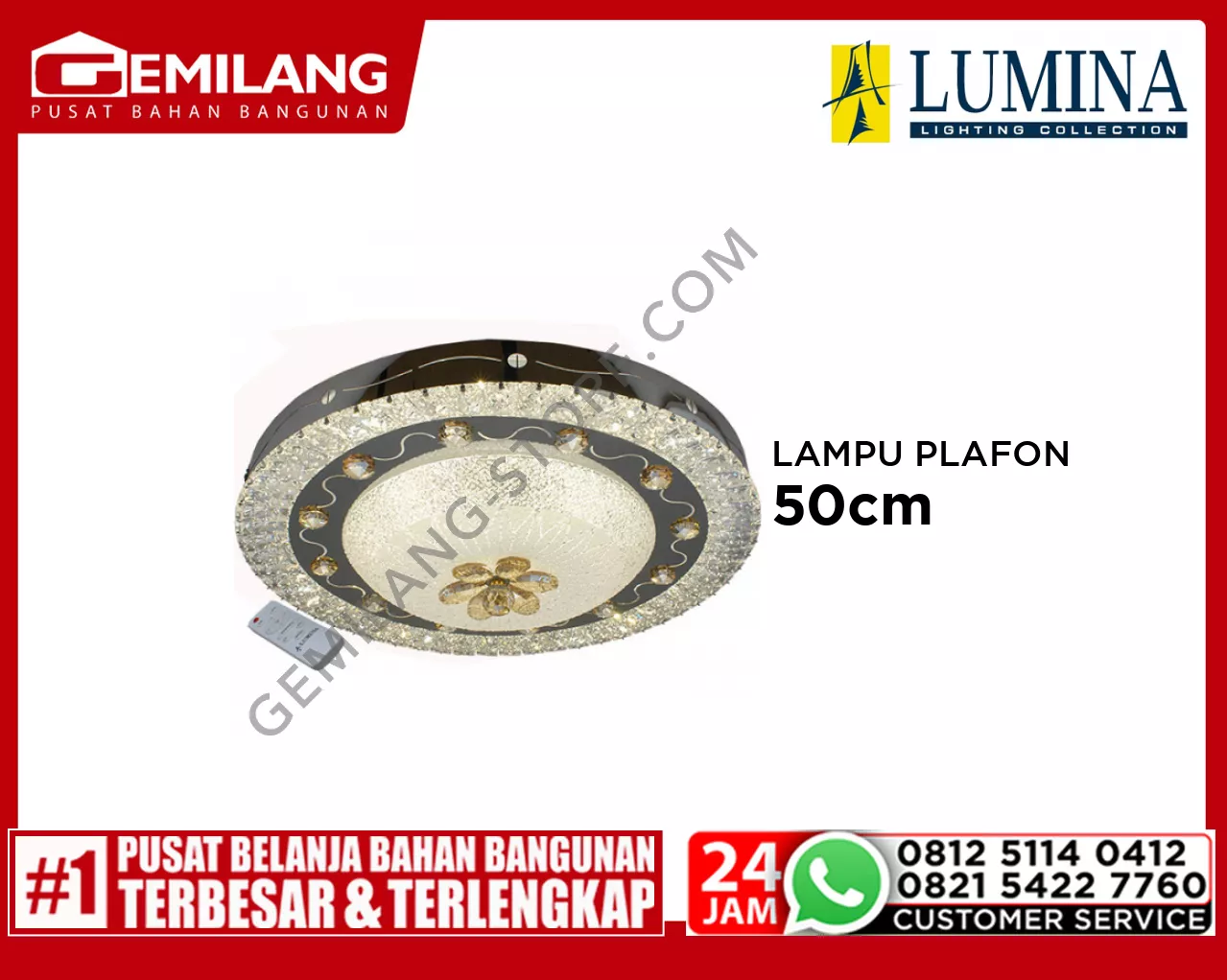 LAMPU PLAFON 6814-500 CH