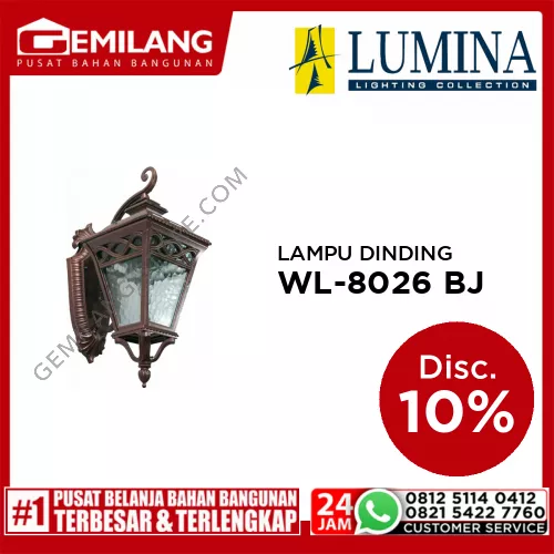 LAMPU DINDING WL-8026 BJ