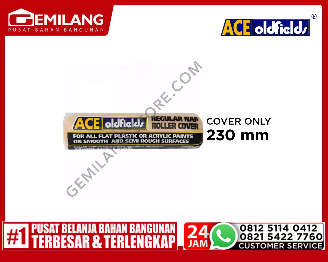 ACE OLDFIELDS COVER ONLY REGULAR 230mm
