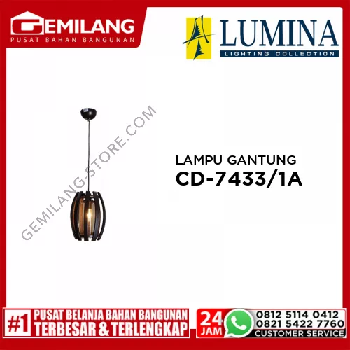 LAMPU GANTUNG CD-7433/1A