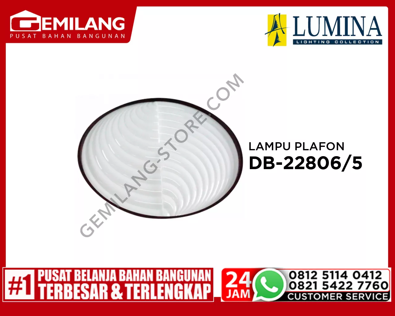 LAMPU PLAFON DB-22806/500