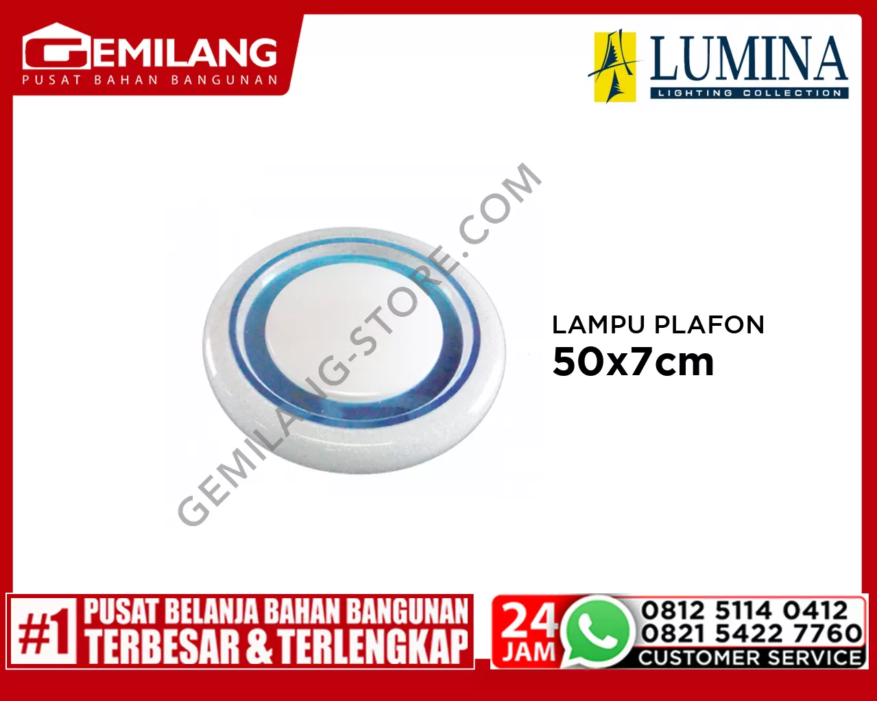 LAMPU PLAFON DB-22811/500
