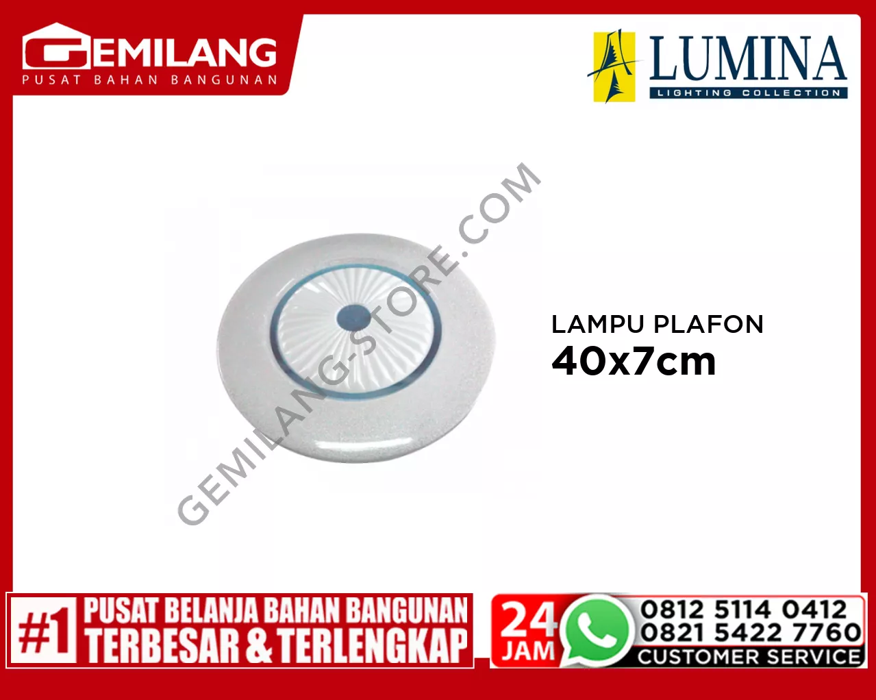 LAMPU PLAFON DB-22818/400