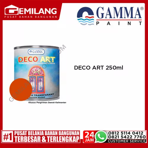 GAMMA DECO ART ORANGE 250ml