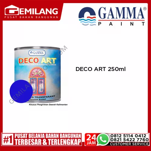 GAMMA DECO ART DARK BLUE 250ml