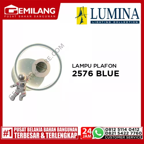 LAMPU PLAFON 2576 BLUE