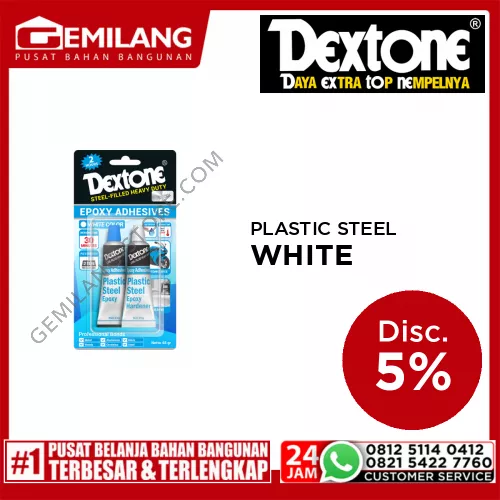 DEXTONE PLASTIC STEEL WHITE