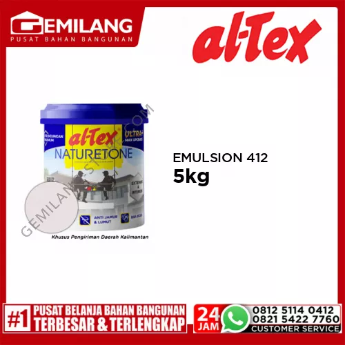 ALTEX NATURETONE EMULSION 412 MADAME PINK 5kg