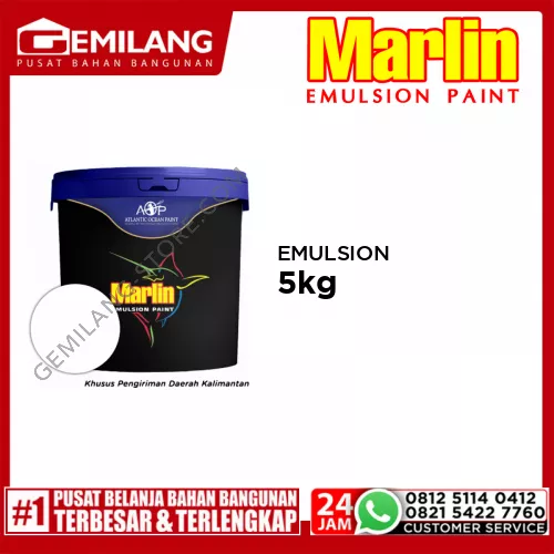 MARLIN EMULSION PUTIH METRO 5kg