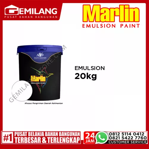 MARLIN EMULSION PUTIH METRO 20kg