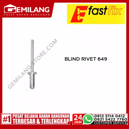 BLIND RIVET 649 20pc