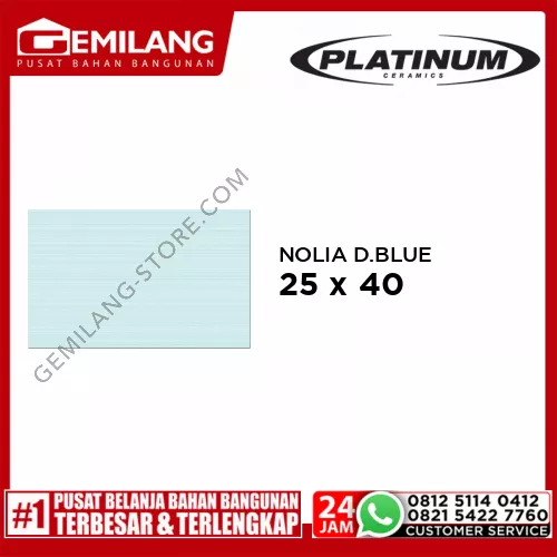 PLATINUM NOLIA D.BLUE 25 x 40