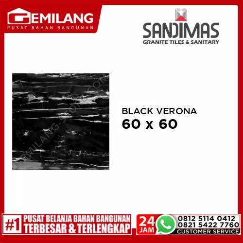 SANDIMAS GRANIT BLACK VERONA 60 x 60