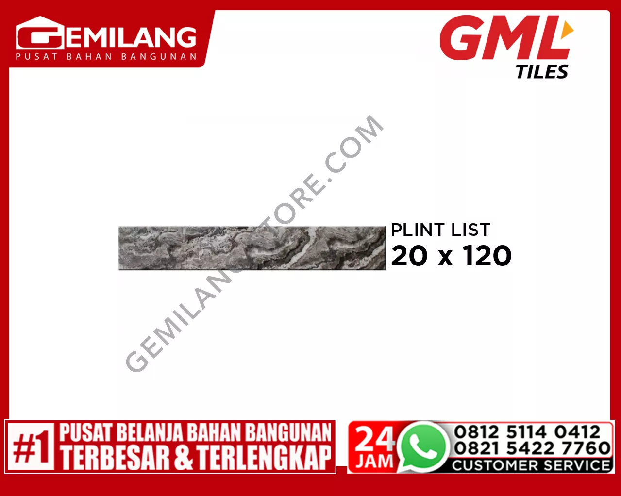 GML PLINT LIST GRANIT CUTTING DP 12014 20 x 120