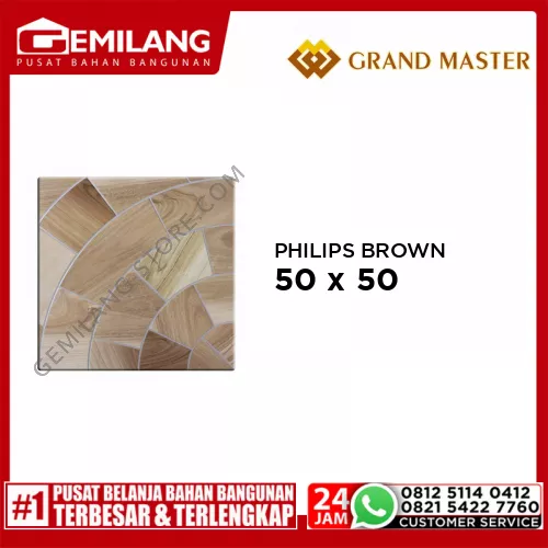 GRAND MASTER PHILIPS BROWN 50 x 50