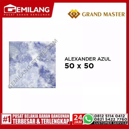 GRAND MASTER ALEXANDER AZUL 50 x 50