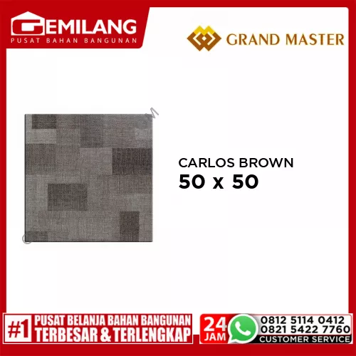 GRAND MASTER CARLOS BROWN 50 x 50
