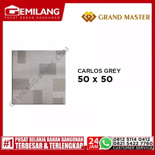 GRAND MASTER CARLOS GREY 50 x 50