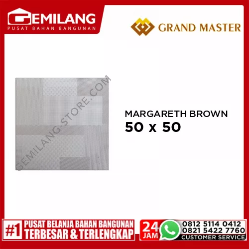 GRAND MASTER MARGARETH BROWN 50 x 50