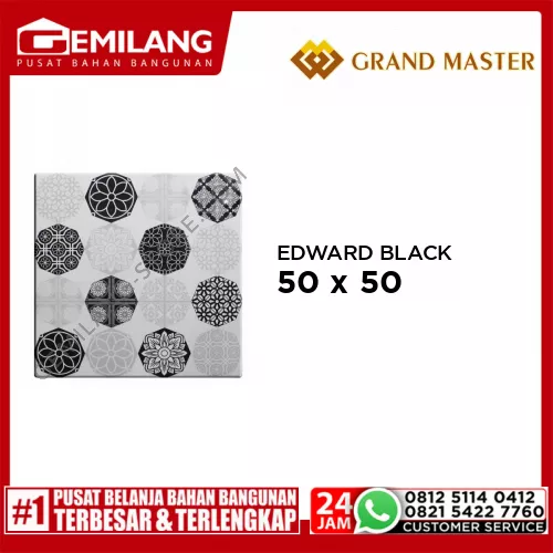 GRAND MASTER EDWARD BLACK 50 x 50