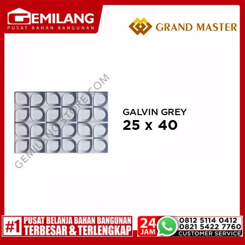 GRAND MASTER GALVIN GREY 25 x 40