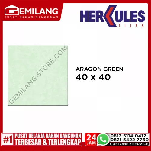 HERCULES ARAGON GREEN 40 x 40