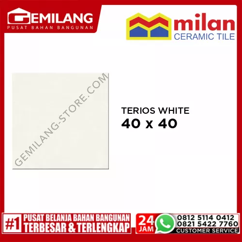 MILAN TERIOS WHITE 40 x 40