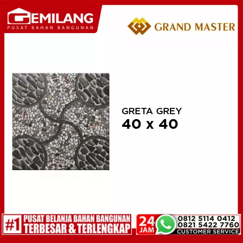 GRAND MASTER GRETA GREY 40 x 40