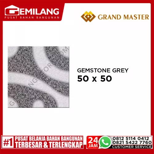 GRAND MASTER GEMSTONE GREY 50 x 50