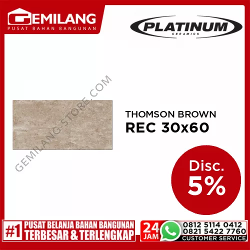 PLATINUM THOMSON BROWN REC 30 x 60