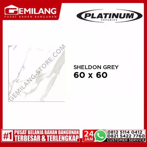 PLATINUM SHELDON GREY REC 60 x 60
