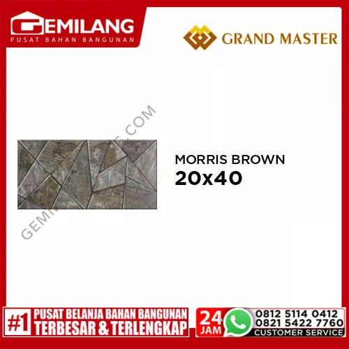 GRAND MASTER MORRIS BROWN 20 x 40