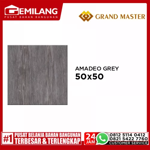 GRAND MASTER AMADEO GREY 50 x 50