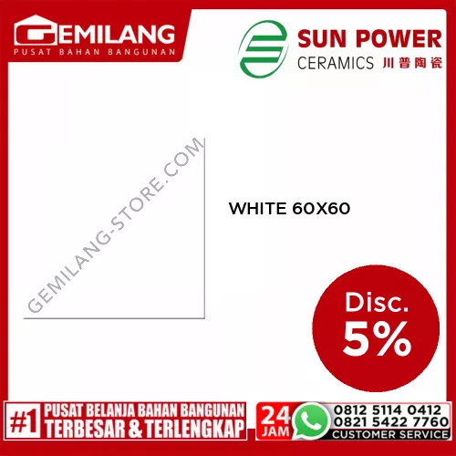 SUN POWER GRANIT WHITE (GS66100) 60 x 60