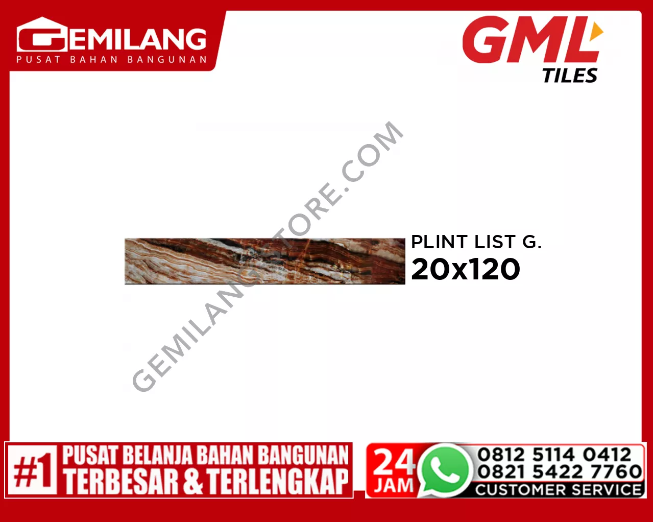 GML PLINT LIST GRANIT CUTTING DP 12018 20 x 120