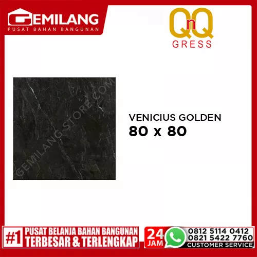 QNQ GRANIT VENICIUS GOLDEN  80 x 80