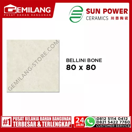 SUN POWER GRANIT BELLINI BONE (880005) 80 x 80