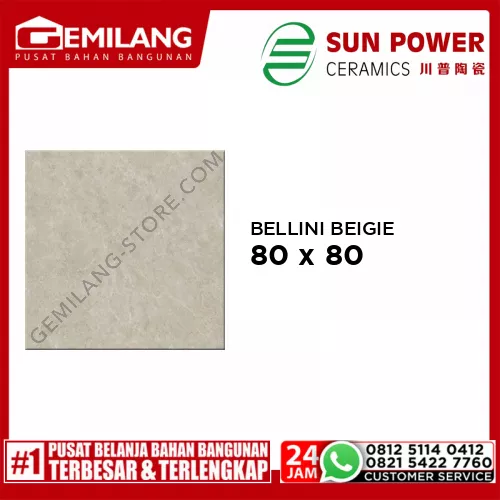 SUN POWER GRANIT BELLINI BEIGIE (880003) 80 x 80