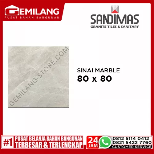 SANDIMAS GRANIT SINAI MARBLE (2.56m2) 80 x 80